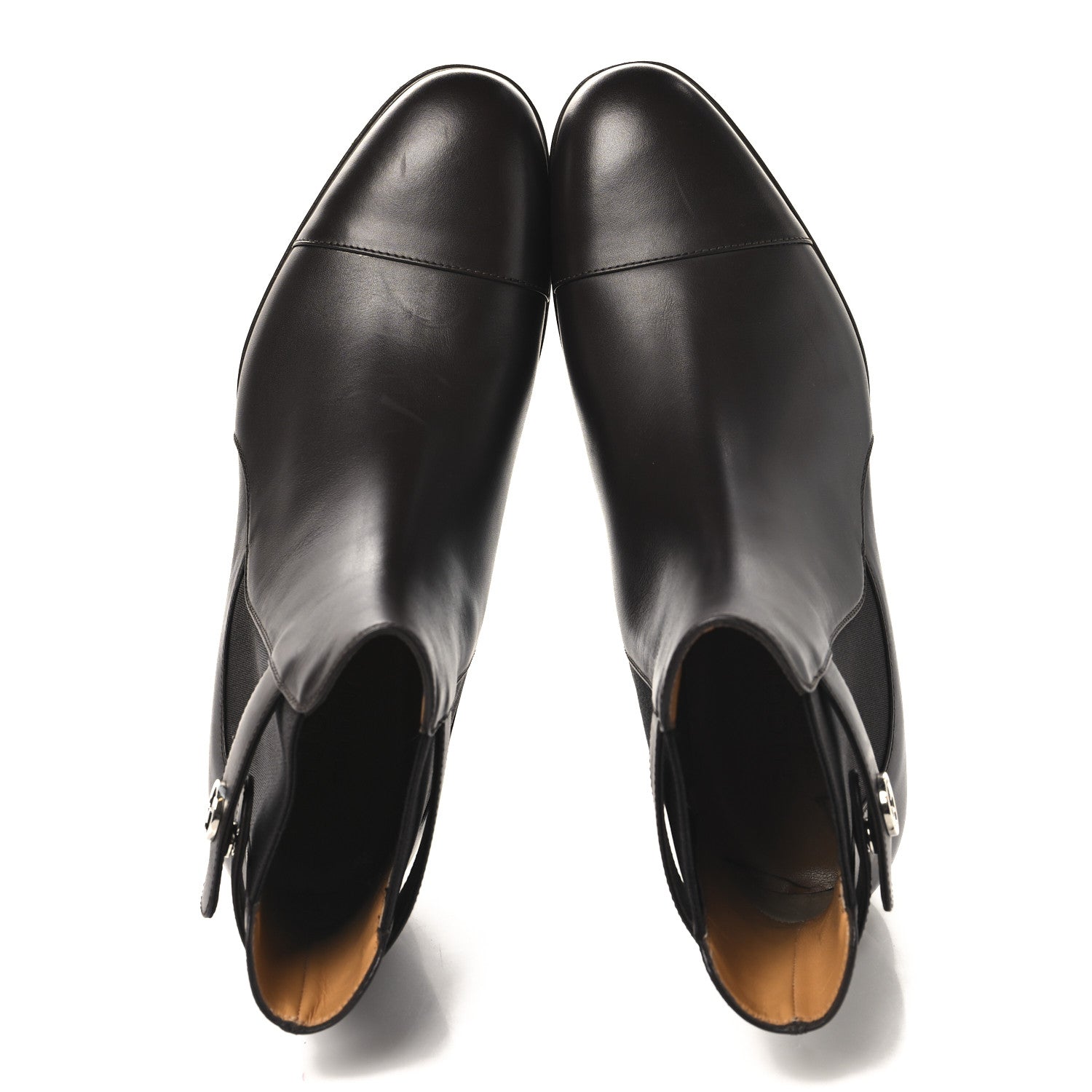 Calfskin Mens Blondie Chelsea Ankle Boots 8 Cocoa