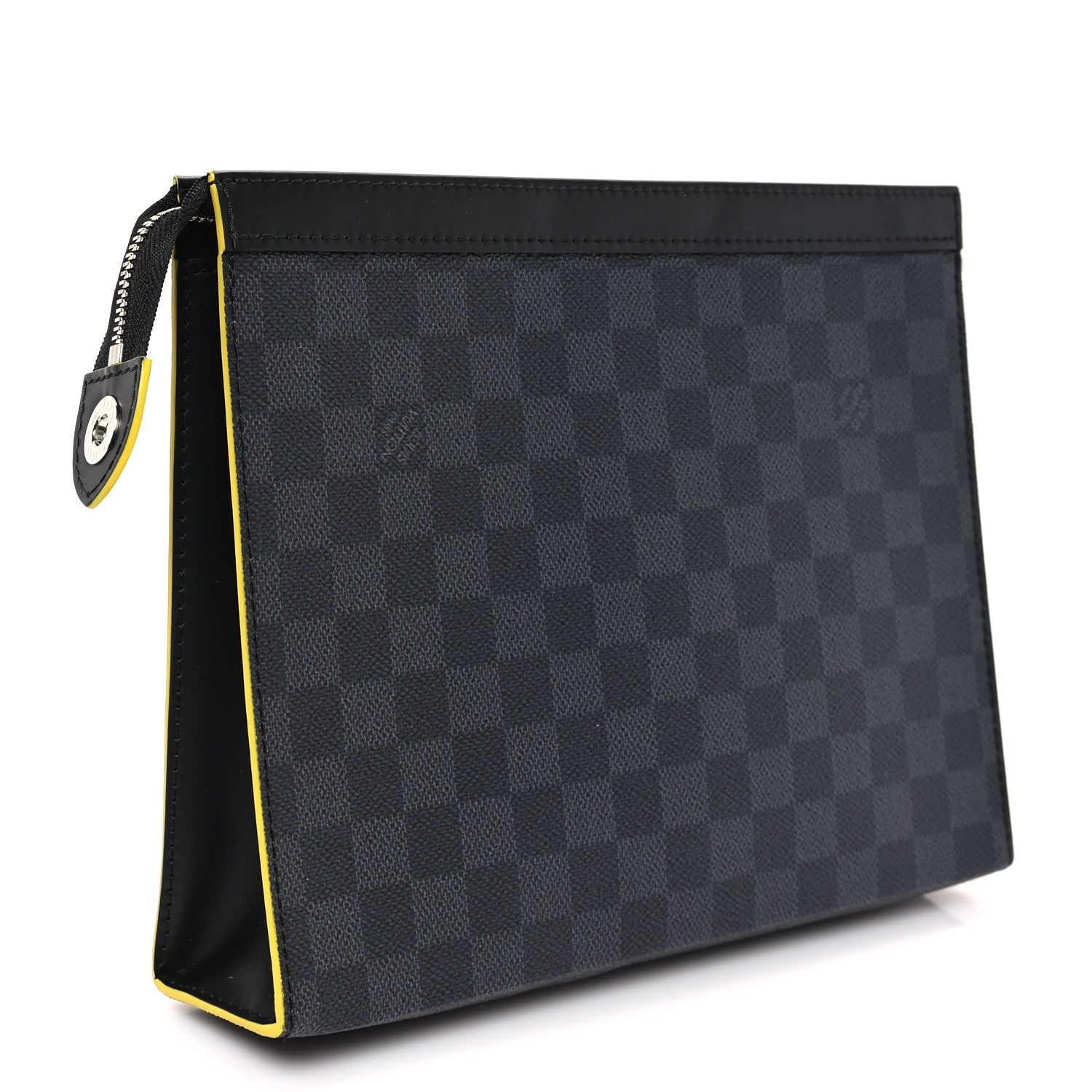 Damier Graphite Pochette Voyage MM  Yellow