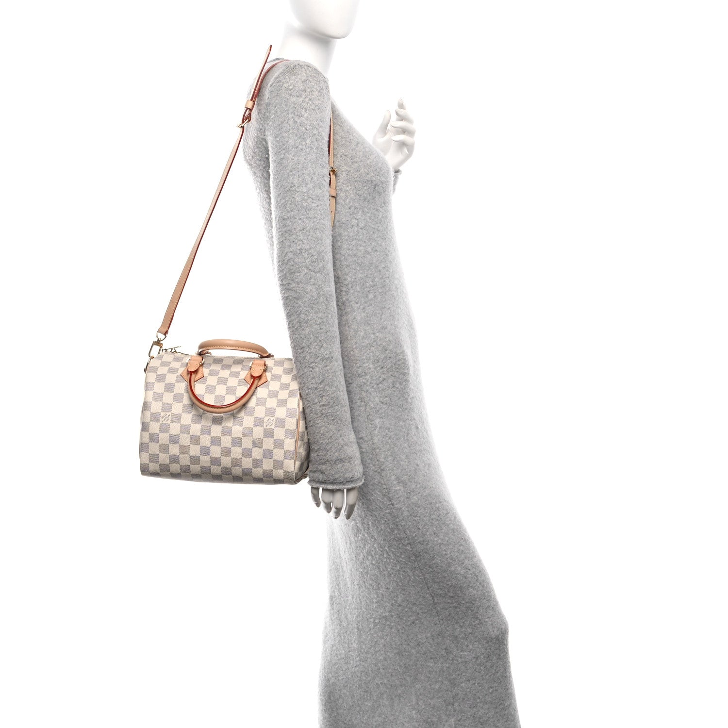 Damier Azur Speedy Bandouliere 25