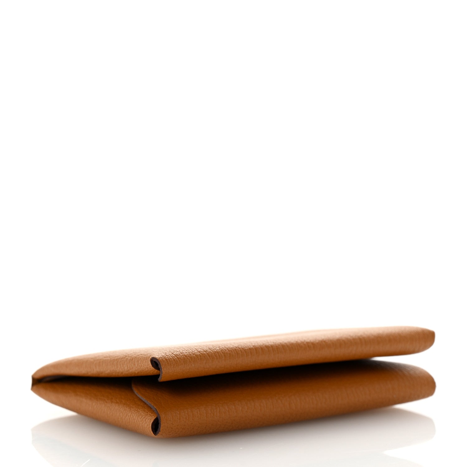 Chevre Mysore Calvi Duo Card Case Caramel