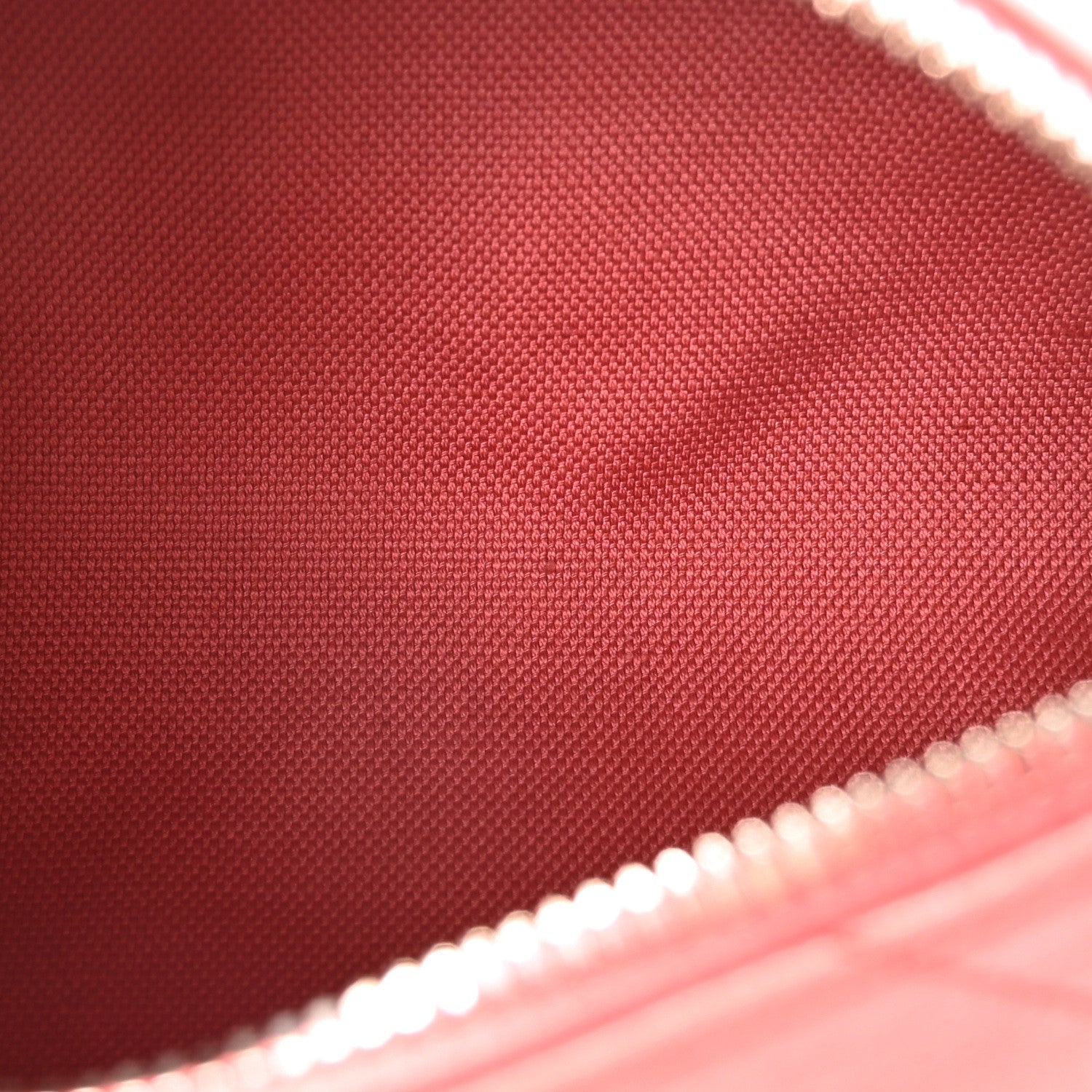 Sakai Be Green Calfskin Diagonal Stitched Mini Blondie Barrel Shoulder Bag Pink