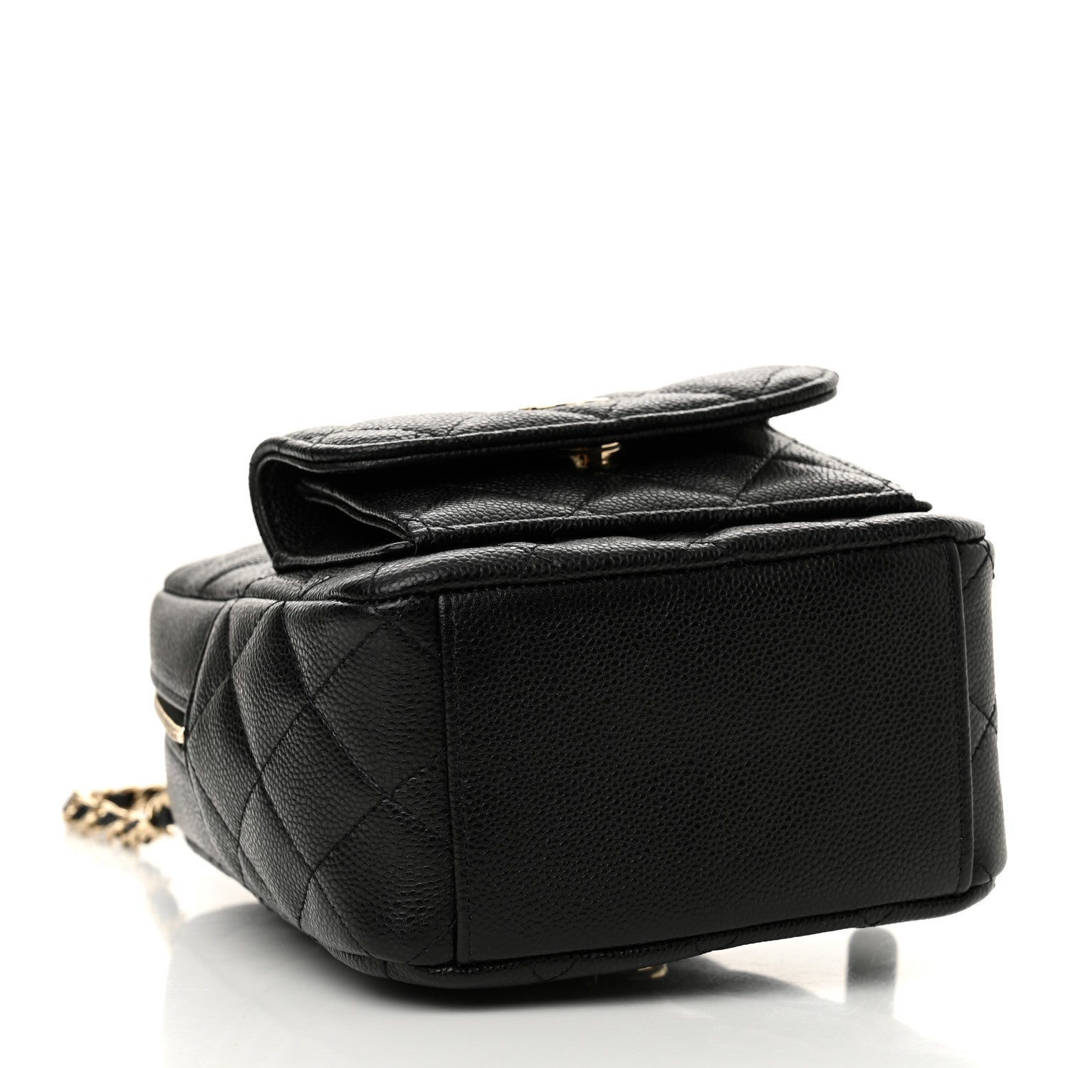 Caviar Quilted CC Mini Classic Backpack Black