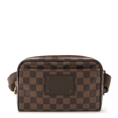 Damier Ebene Brooklyn Bum Bag