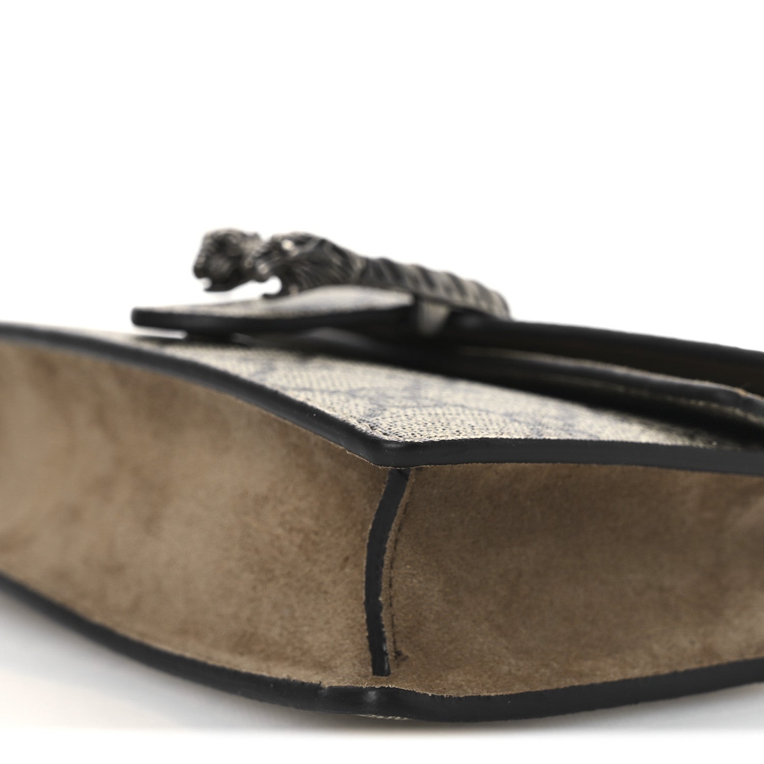 GG Supreme Monogram Super Mini Dionysus Shoulder Bag Taupe