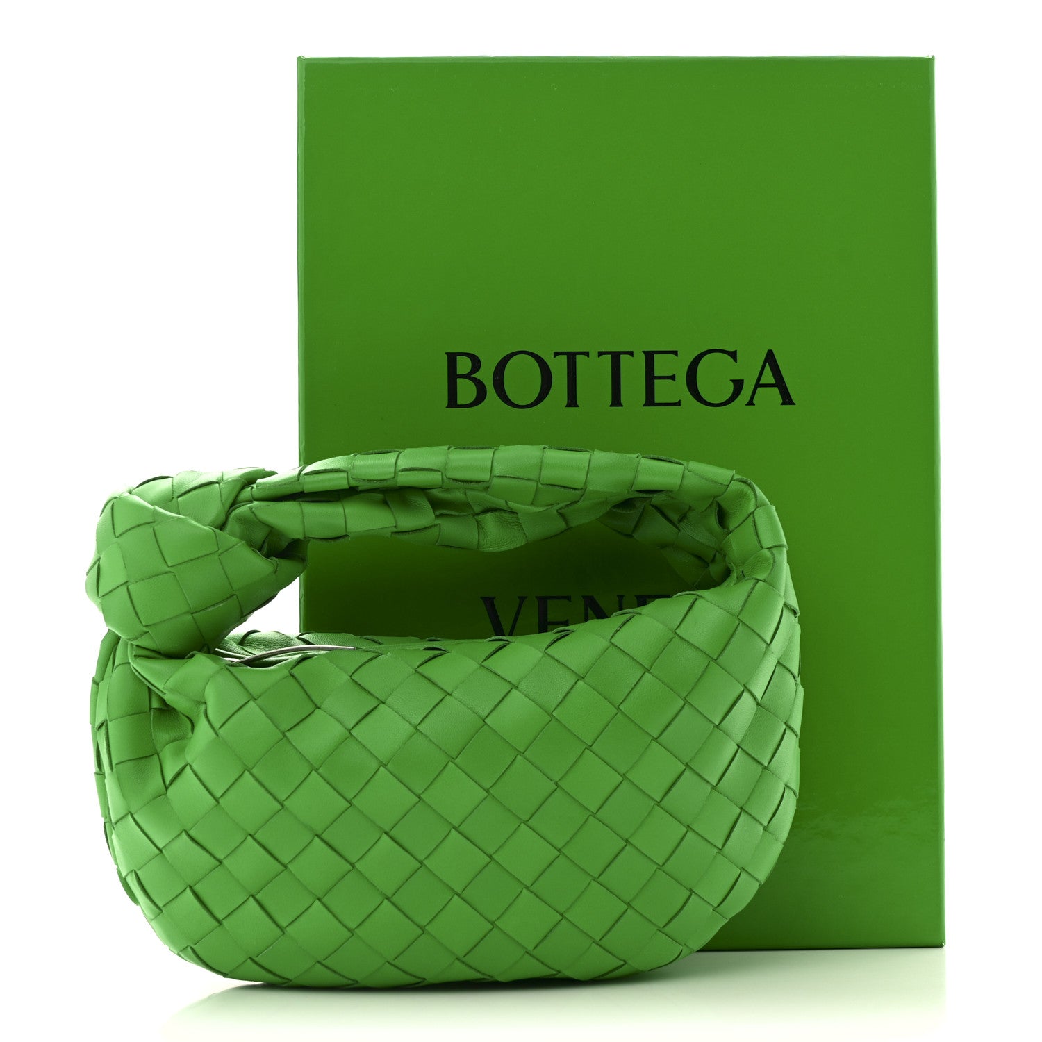 Nappa Intrecciato Mini Jodie Parakeet