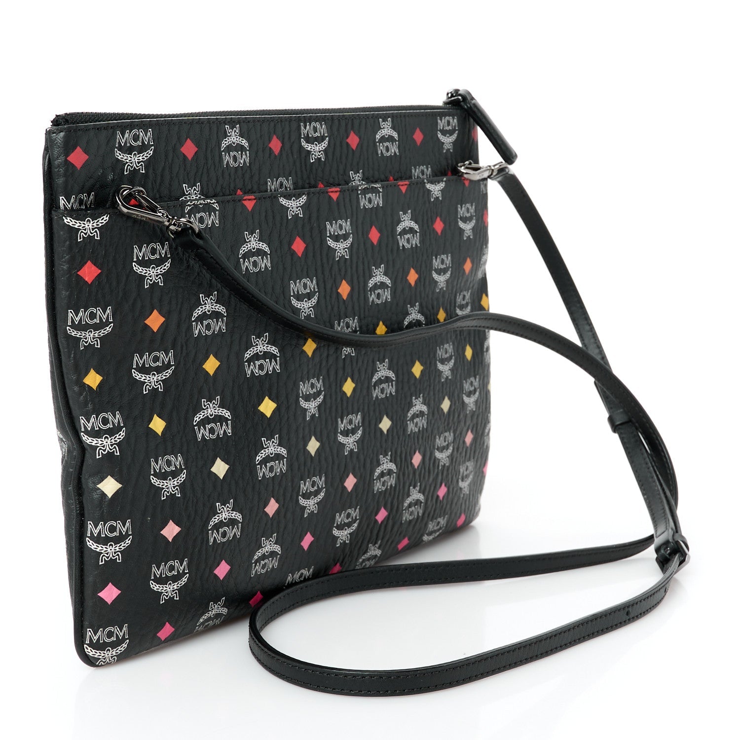 Skyoptic Visetos Crossbody Pouch Spectrum Diamond Black
