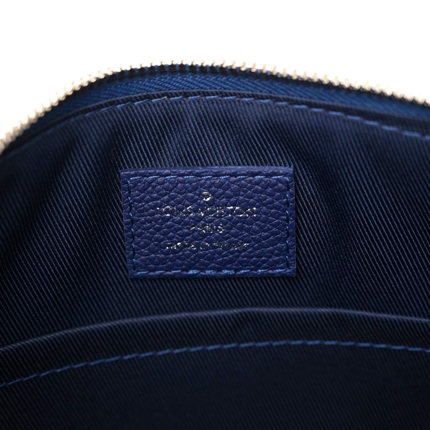 Cowhide Monogram Bandana City Keepall Blue