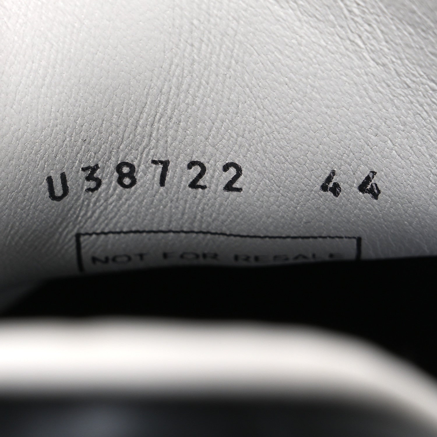 Calfskin CC Mens Sneakers 44 Black