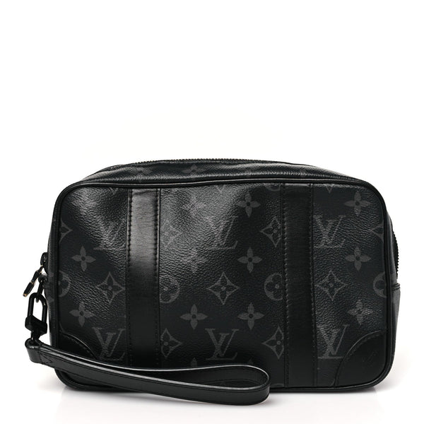 Monogram Eclipse Pouch Black