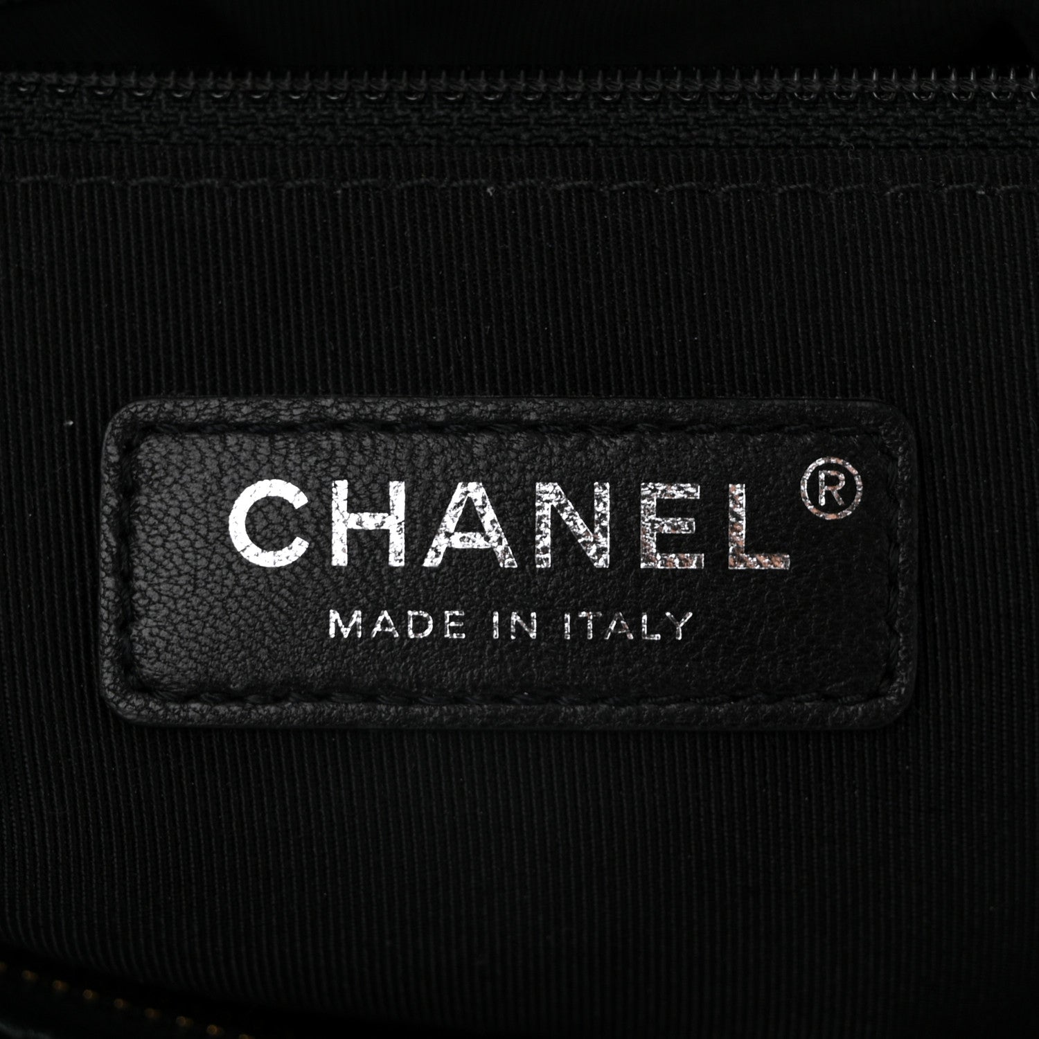 Iridescent Aged Calfskin Quilted Medium Gabrielle Hobo Black