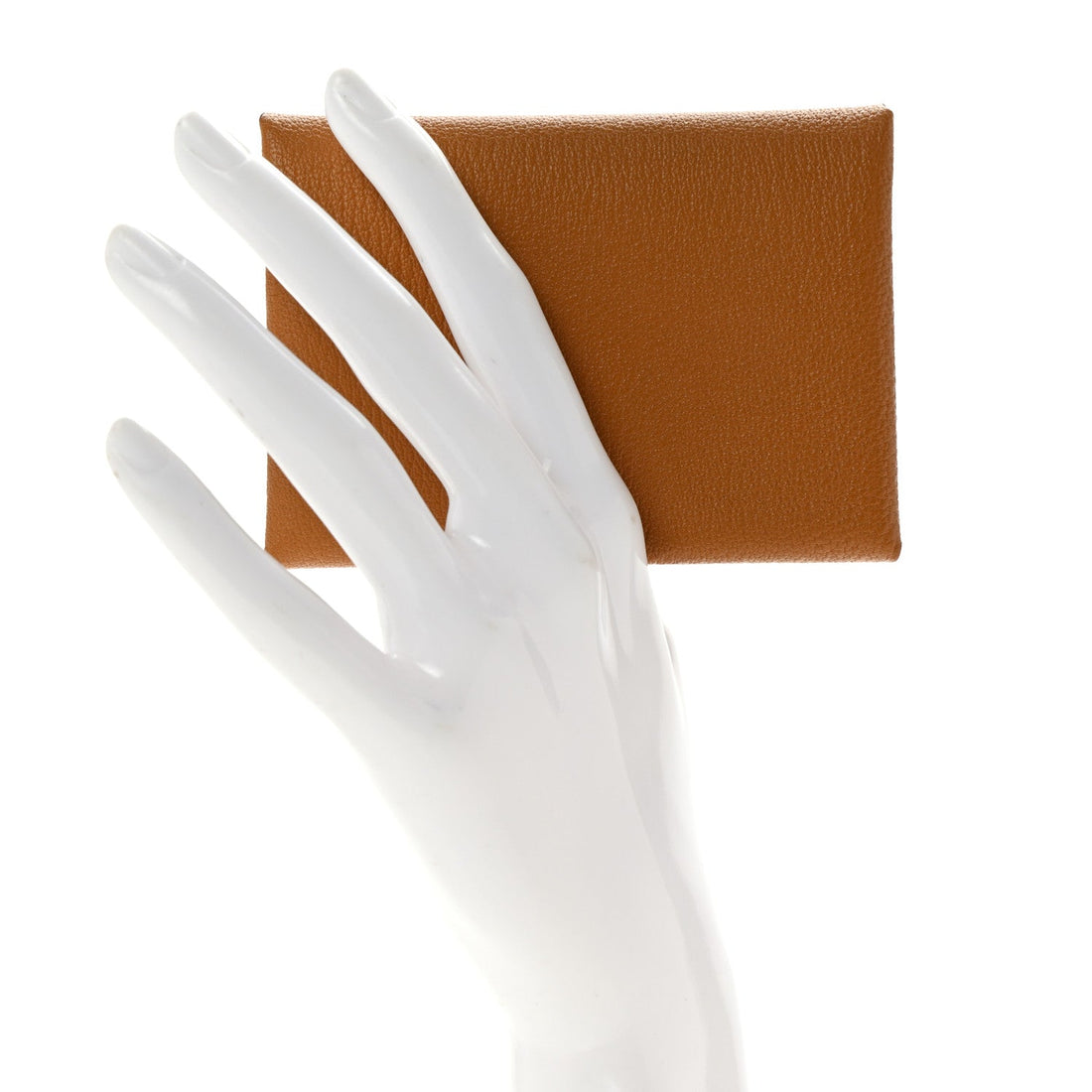 Chevre Mysore Calvi Duo Card Case Caramel