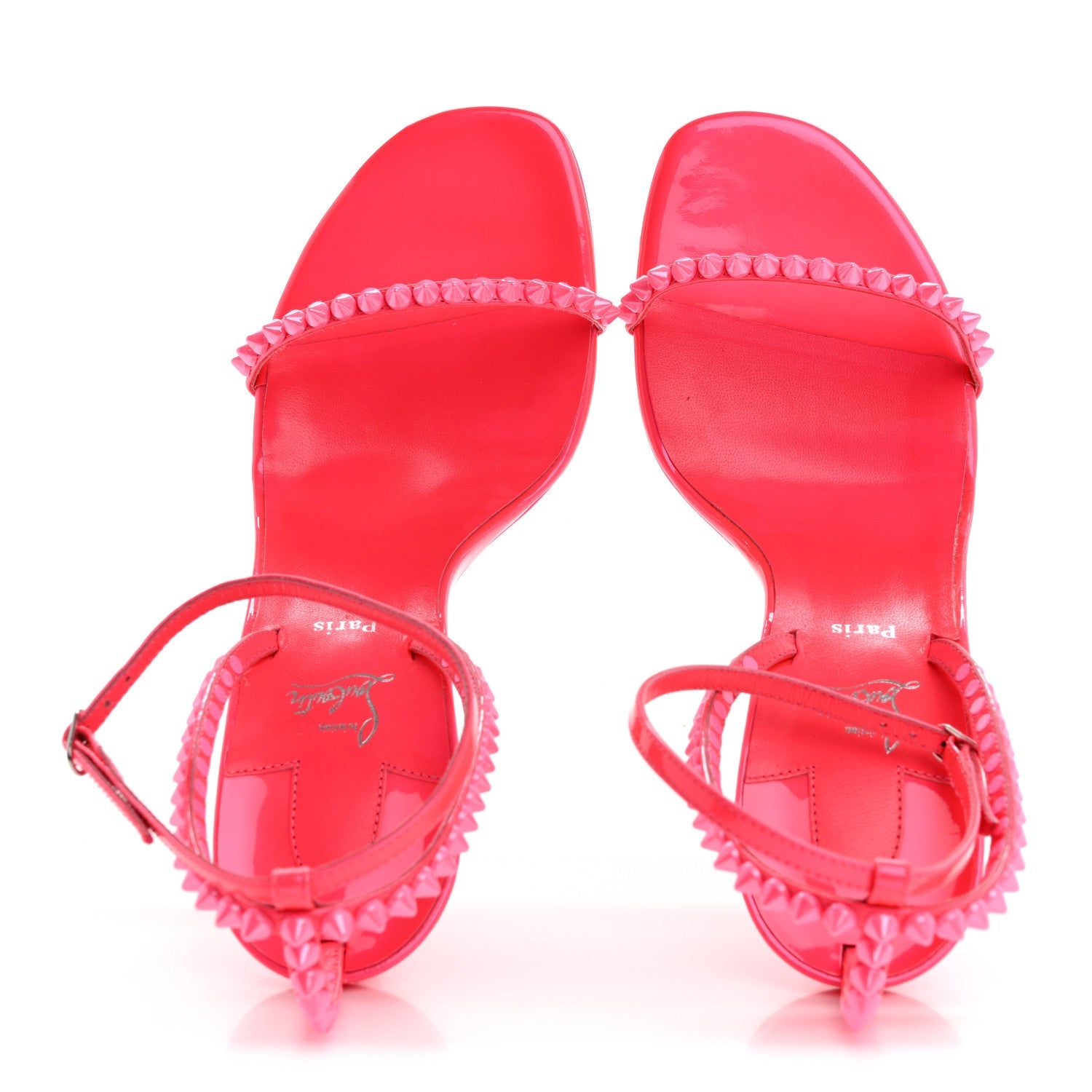 Patent Perle So Me 100 Sandals 40 Fluo Pink