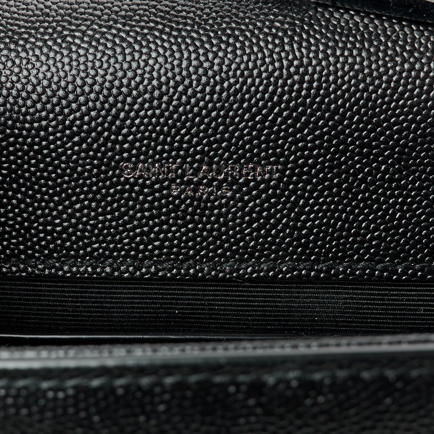 Grain De Poudre Small Monogram Monochrome Kate Satchel Black