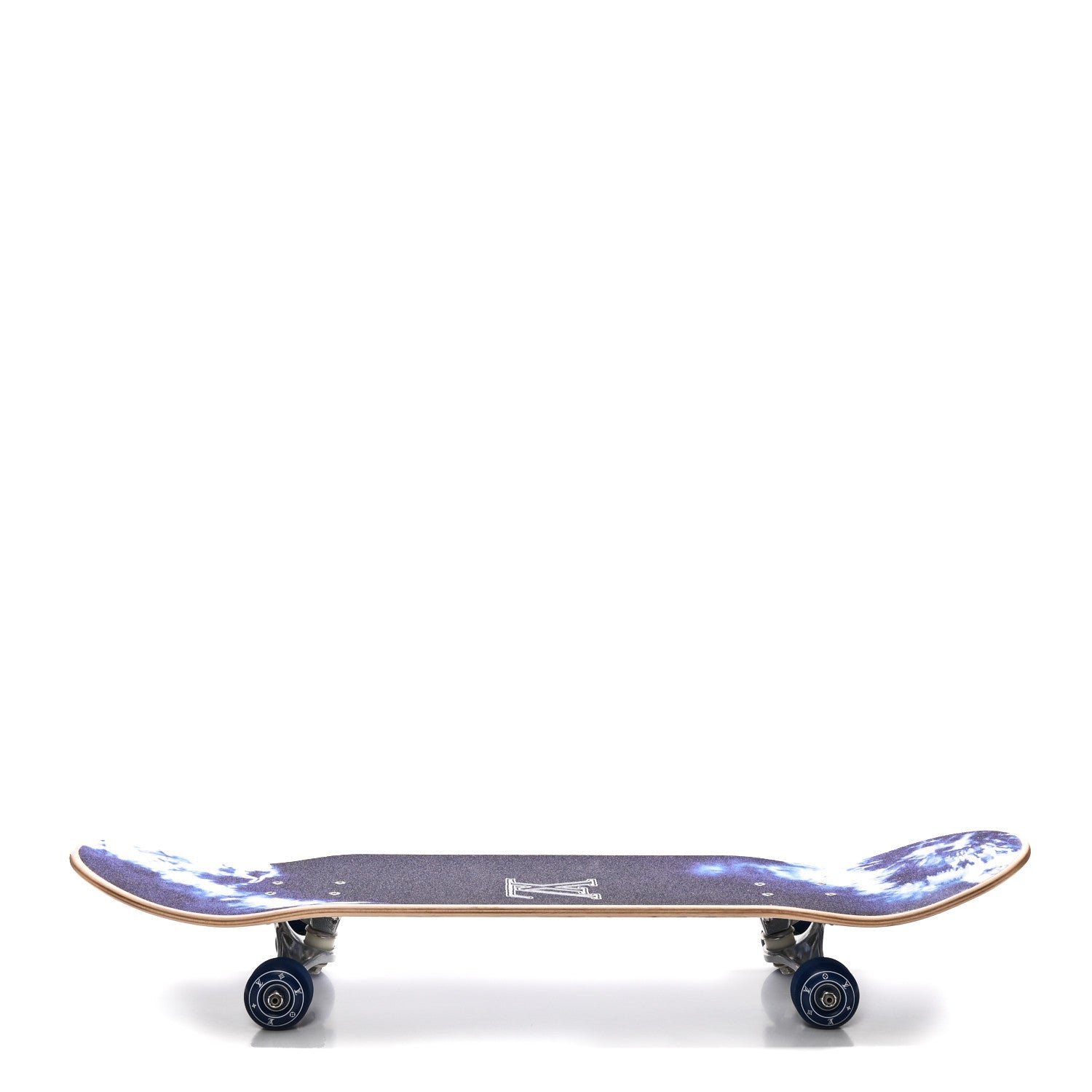 Monogram Bandana Wood Skateboard Blue