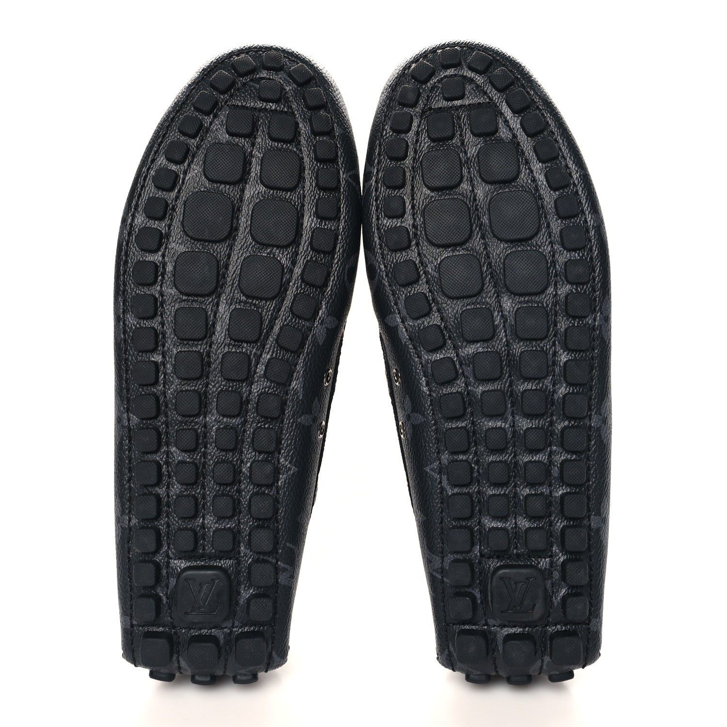 Monogram Eclipse Mens Arizona Car Shoe Moccasin Loafers 6