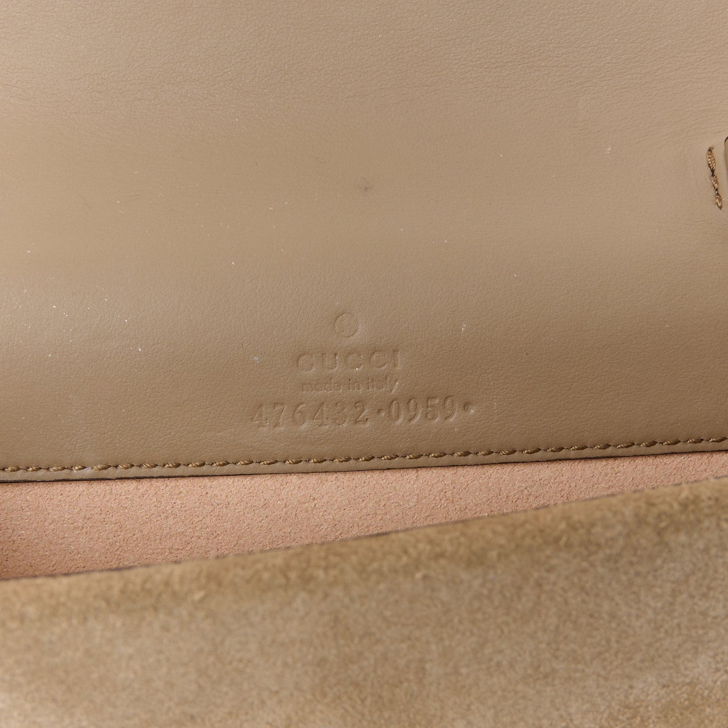 GG Supreme Monogram Super Mini Dionysus Shoulder Bag Taupe