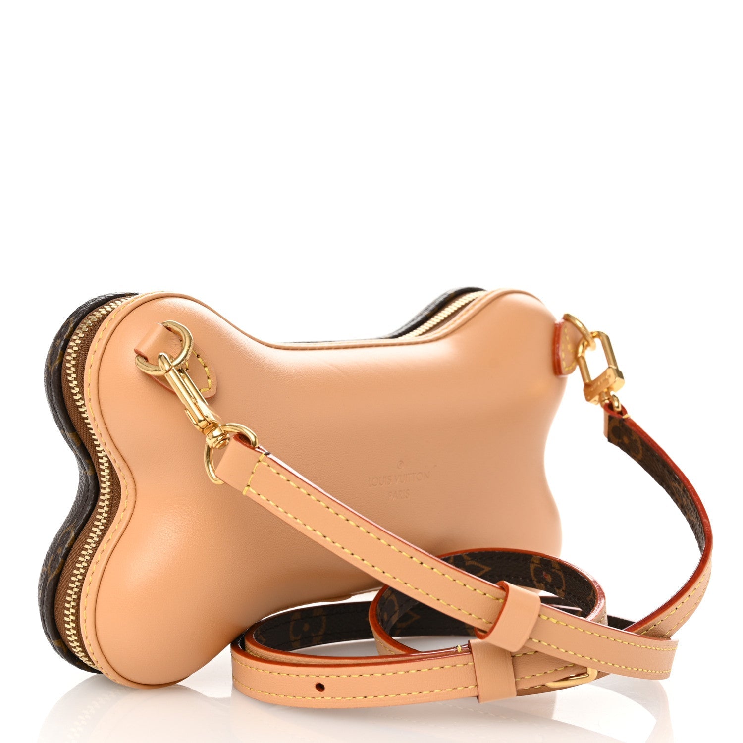 Monogram Bone Wearable Wallet