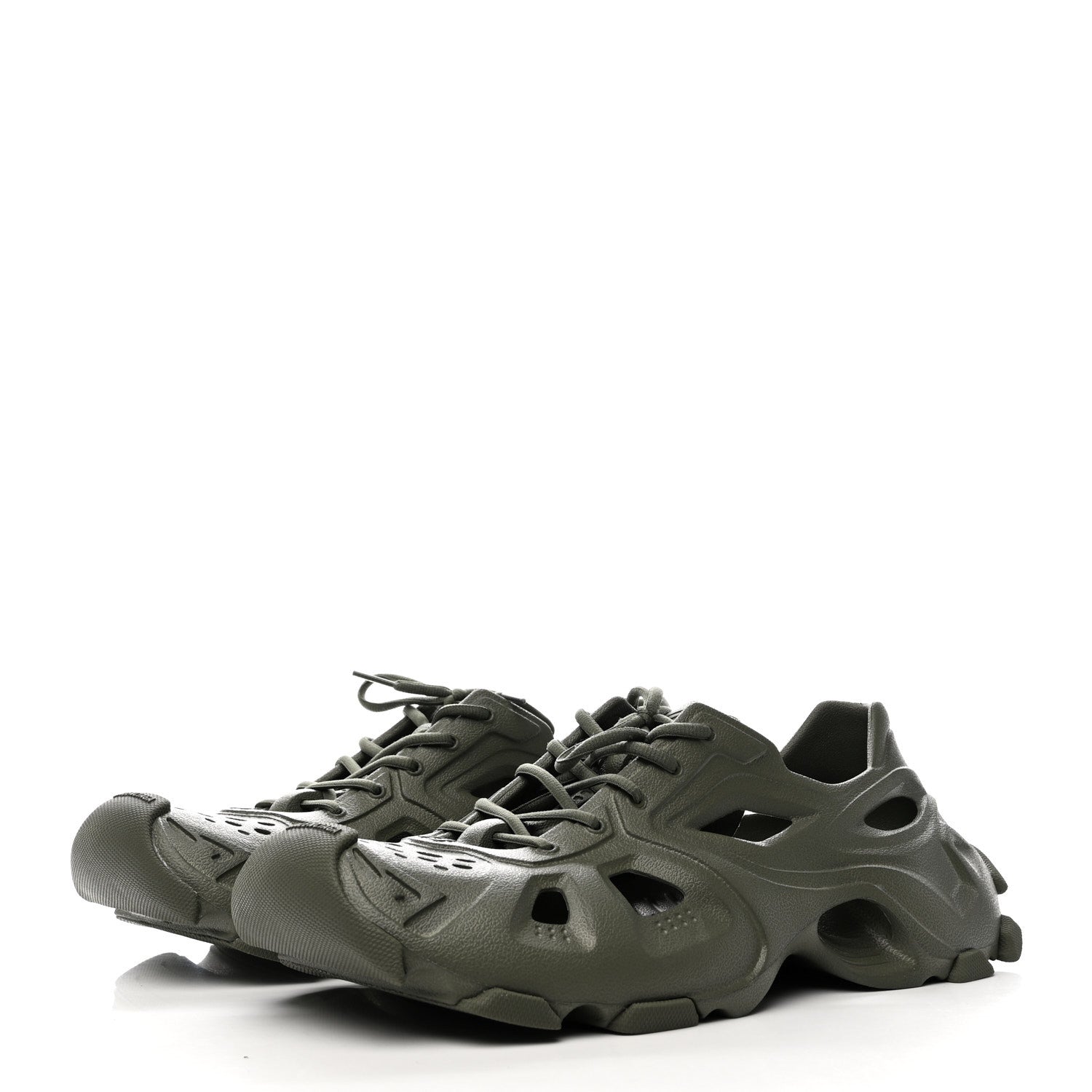 EVA Molded Mens HD Low Top Sneakers 43 Khaki