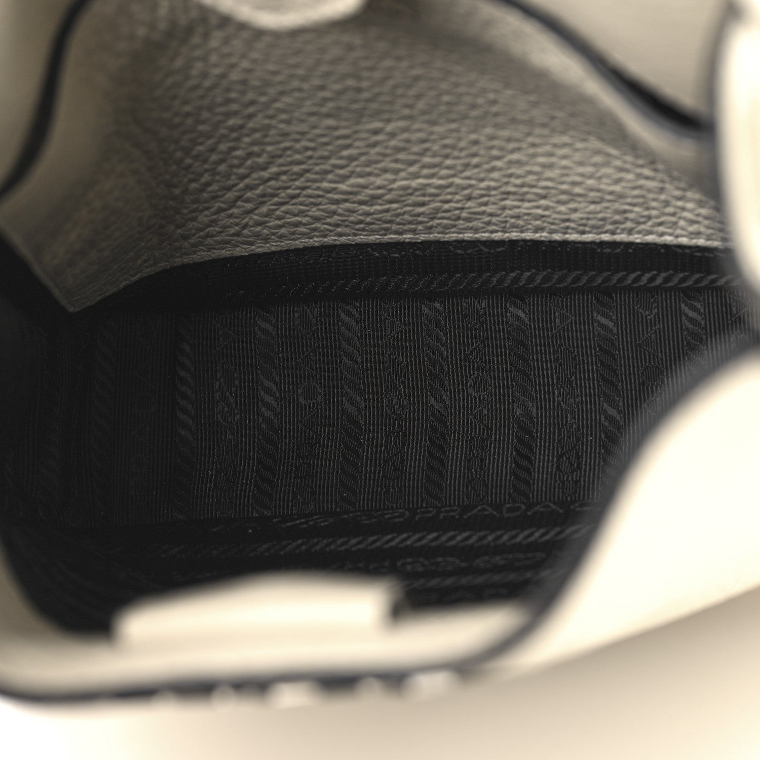 Vitello Daino Soft Mini Hobo Messenger Bag White