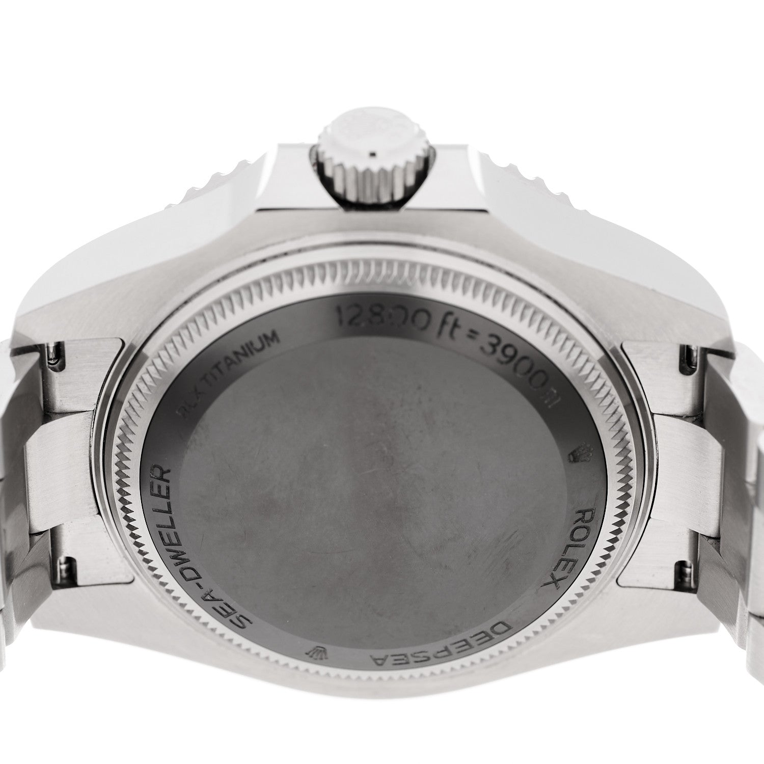 Stainless Steel 44mm Oyster Perpetual Date Sea-Dweller Deepsea Watch Intense Black 136660