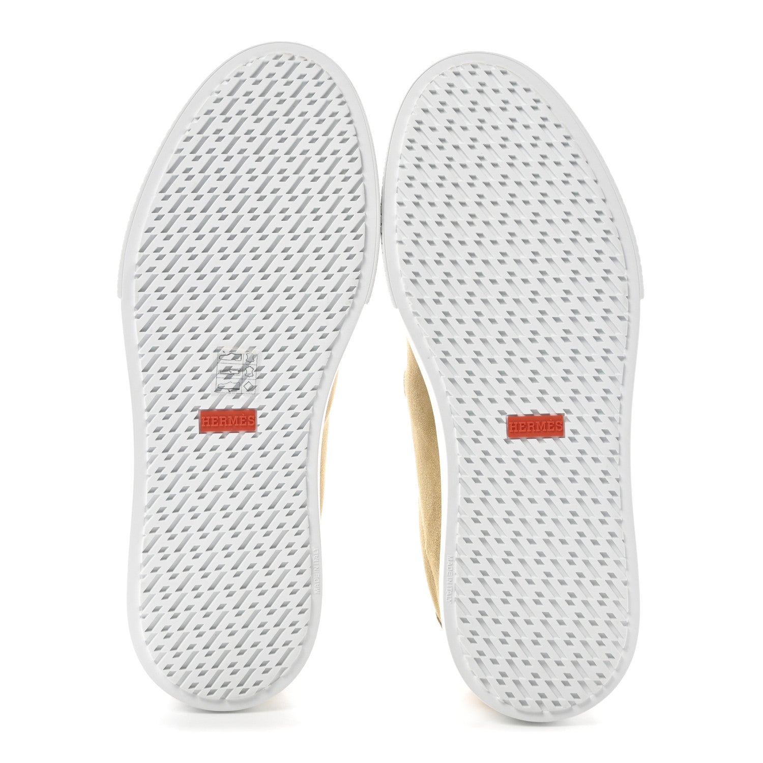 Chevre Velours Mens Day Sneakers 42 Beige Albatre