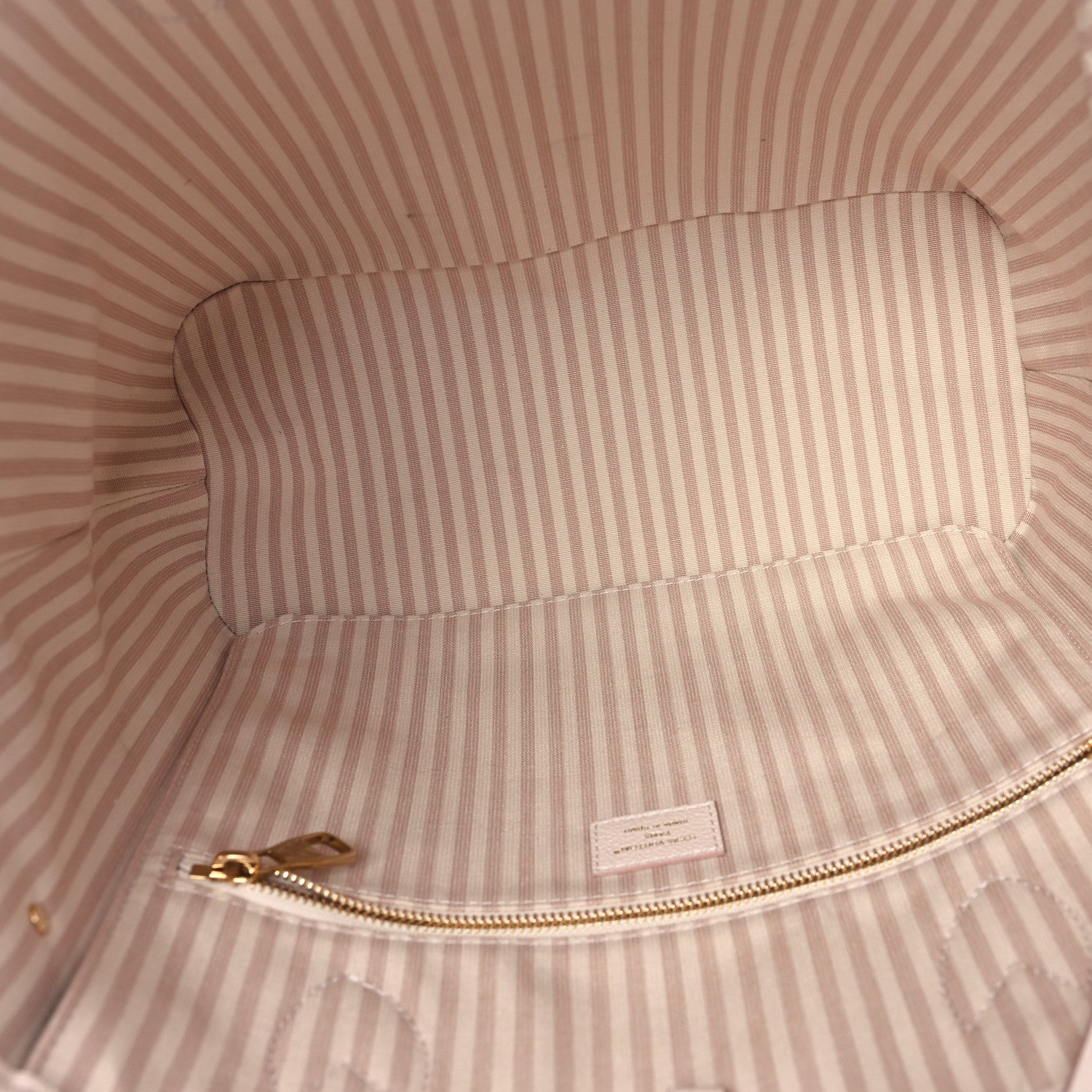 Monogram Debossed Neverfull MM Eden