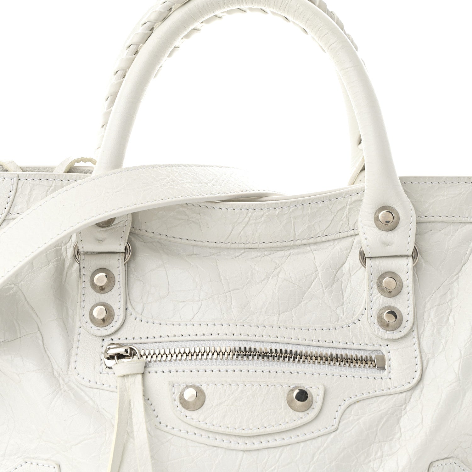 Arena Storico Classic Silver Hardware Small Le City Optic White