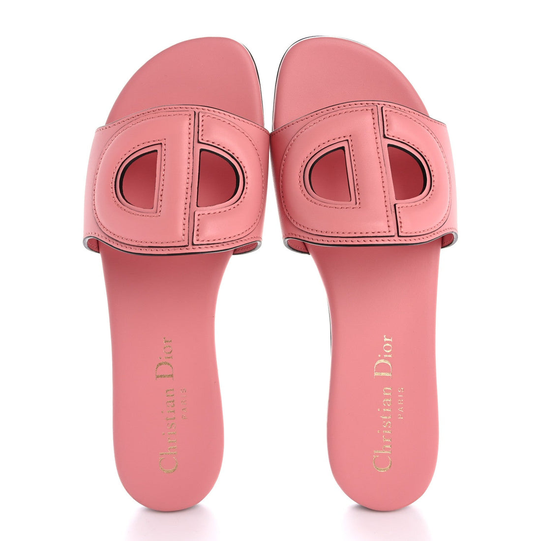 Calfskin D-Club Mule Sandal 35 Peach Boss