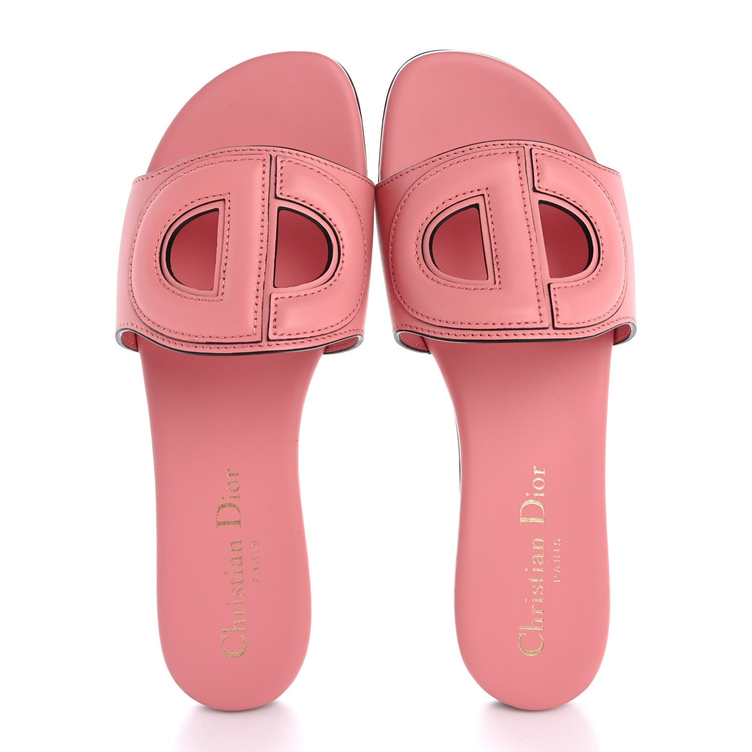 Calfskin D-Club Mule Sandal 35 Peach Boss
