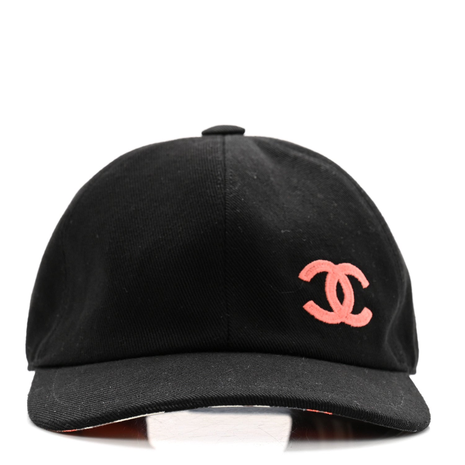 Cotton CC Cap Hat Black Coral