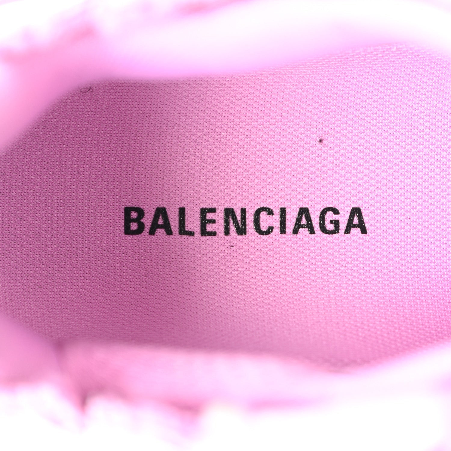 Mesh Rubber Distressed Womens Runner Sneakers 35 Pink