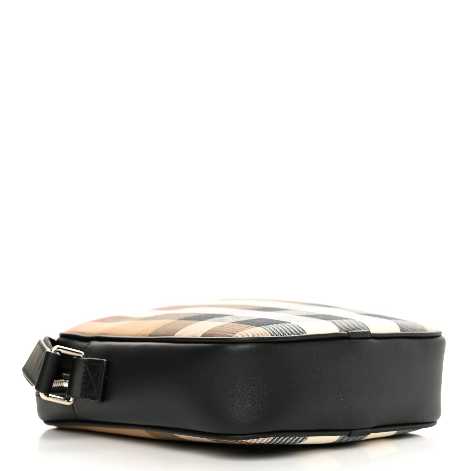 Canvas Super Exploded Check Vertical Paddy Camera Bag Taupe Brown