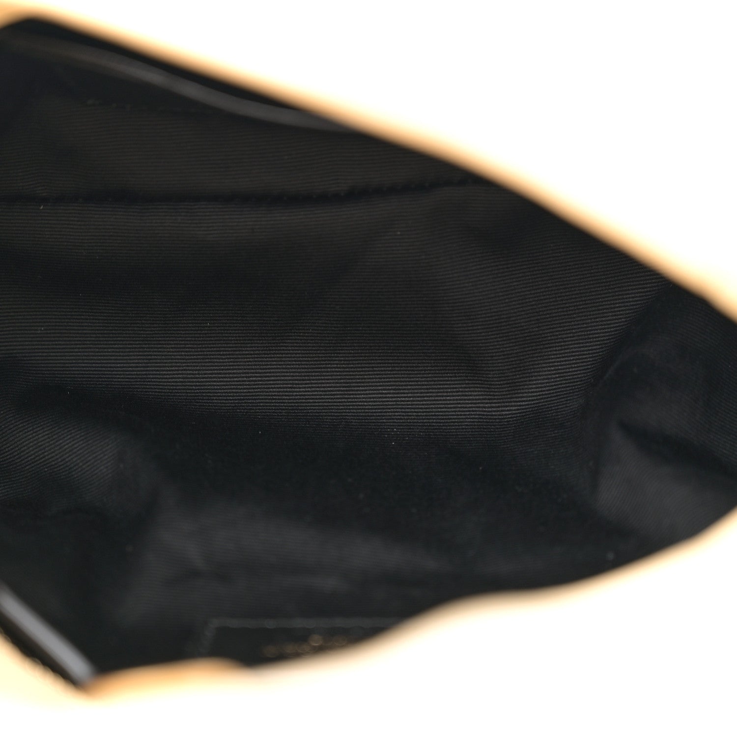 Lambskin Quilted Toy Loulou Puffer Monogram Chain Satchel  Jaune Pale