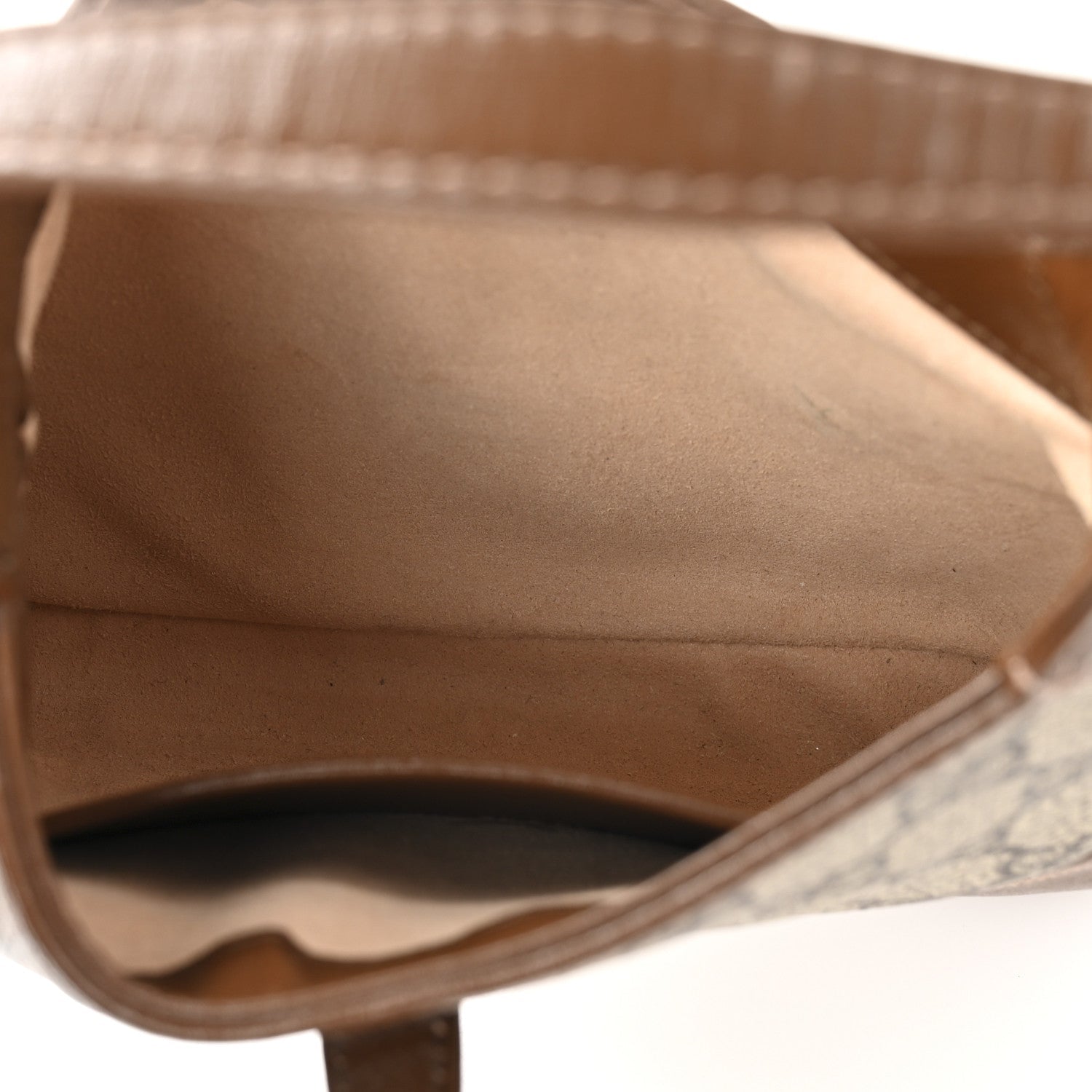 GG Supreme Monogram Azalea Calfskin Web Mini Jackie 1961 Hobo Beige Ebony Brown Sugar