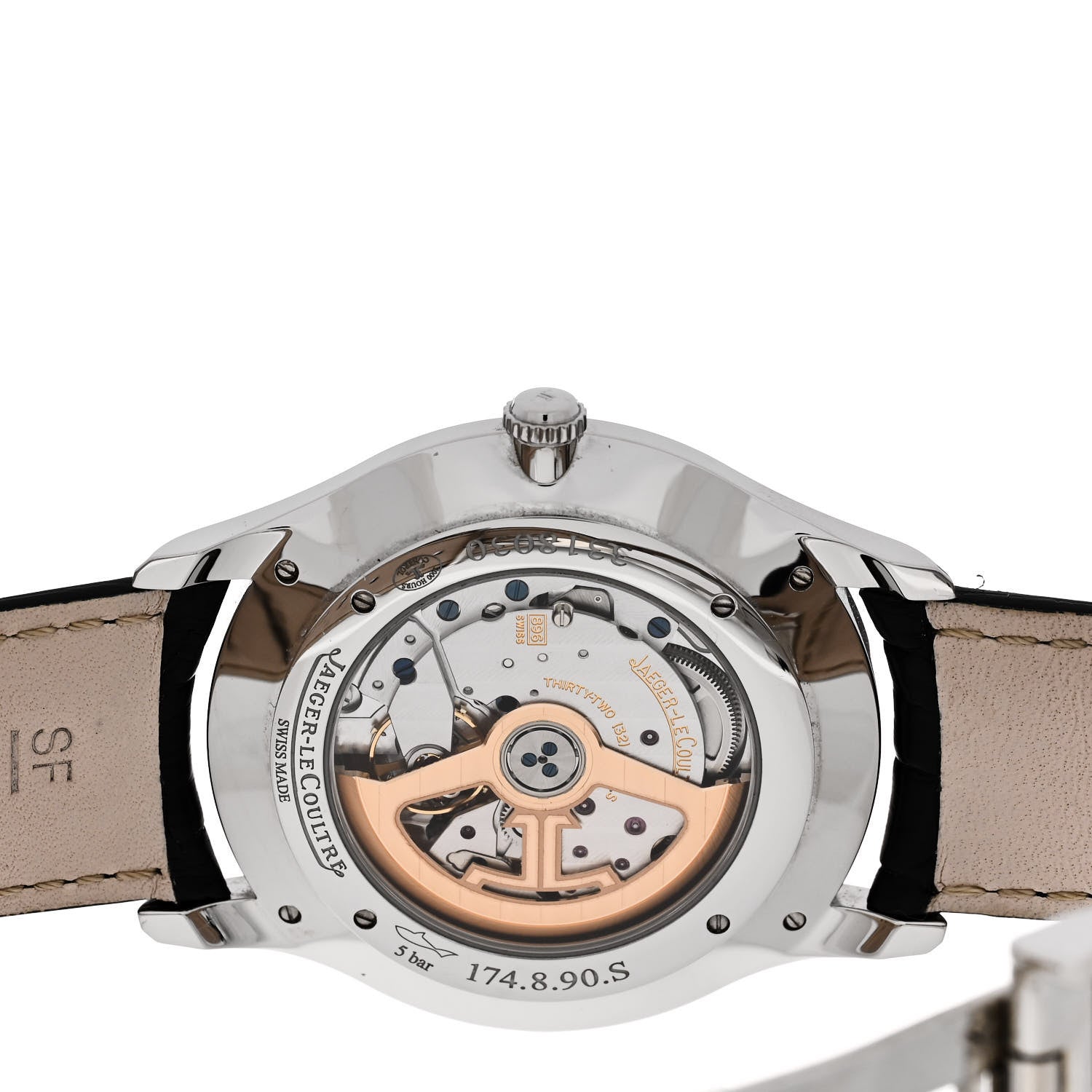 Stainless Steel Alligator 40mm Master Grande Ultra Thin Automatic Watch Blue Q1358480