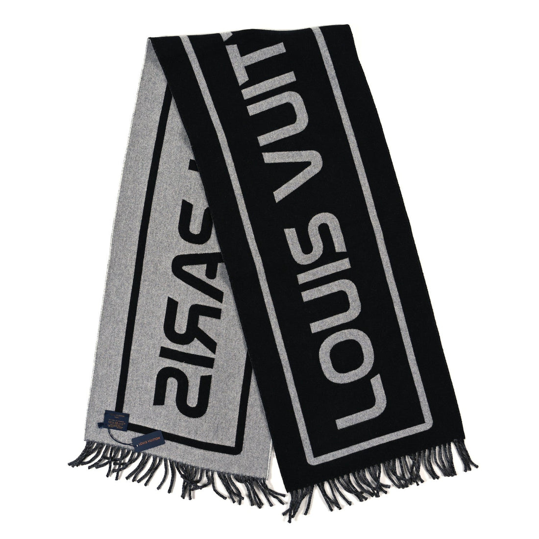 Wool Cashmere City Gravity Scarf Black