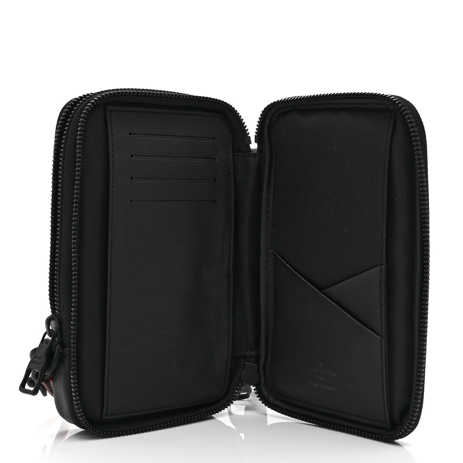 X NIGO Giant Damier Ebene Tortoise Double Phone Pouch