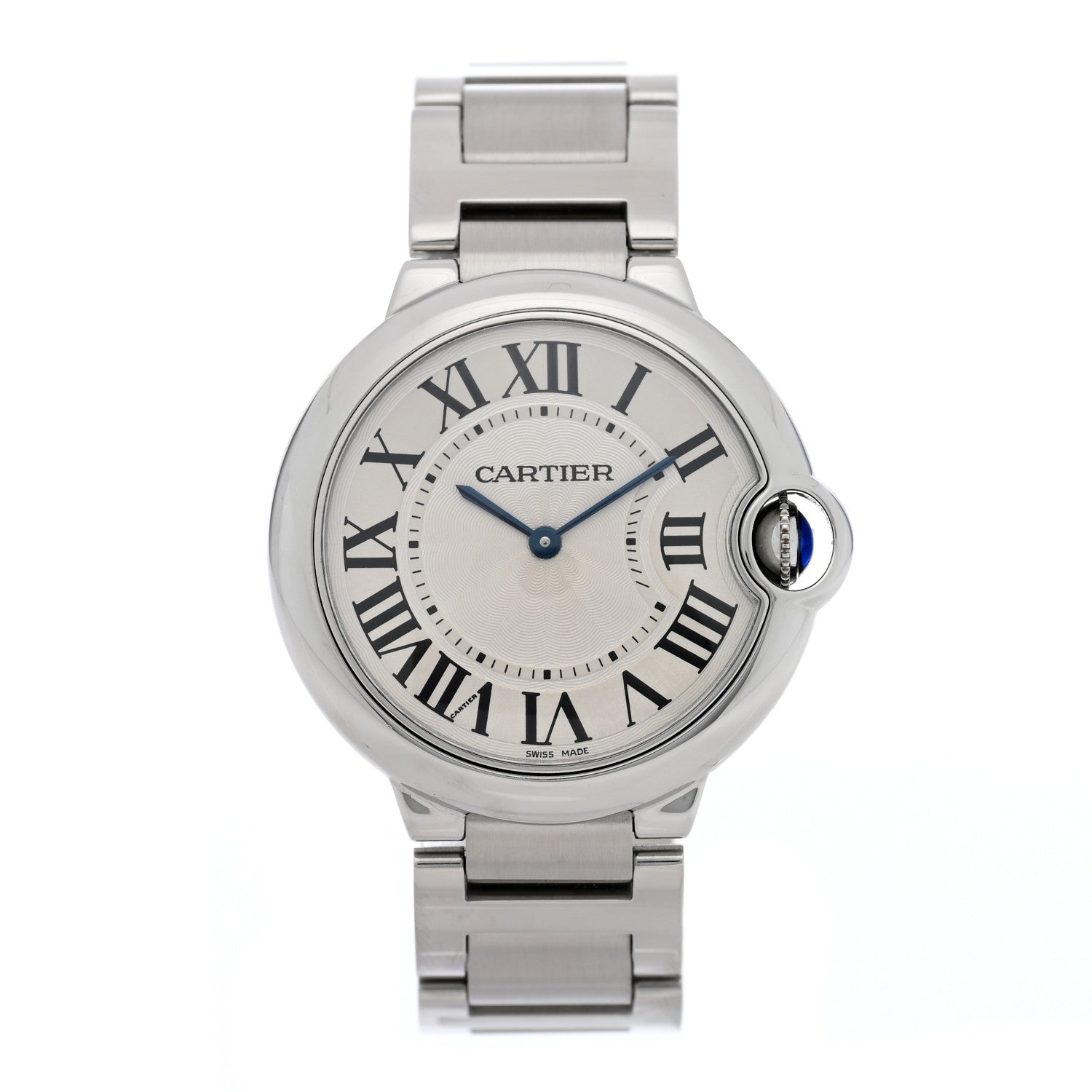 Stainless Steel 36mm Ballon Bleu De Cartier Quartz Watch