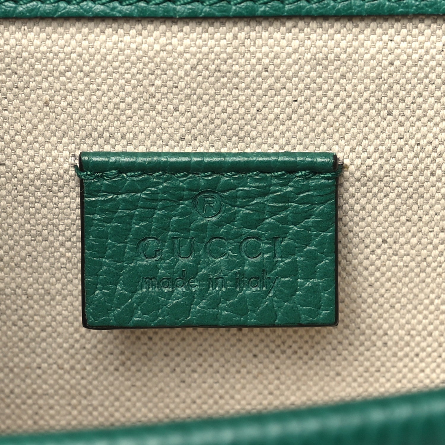 Calfskin Mini Dionysus Shoulder Bag Emerald
