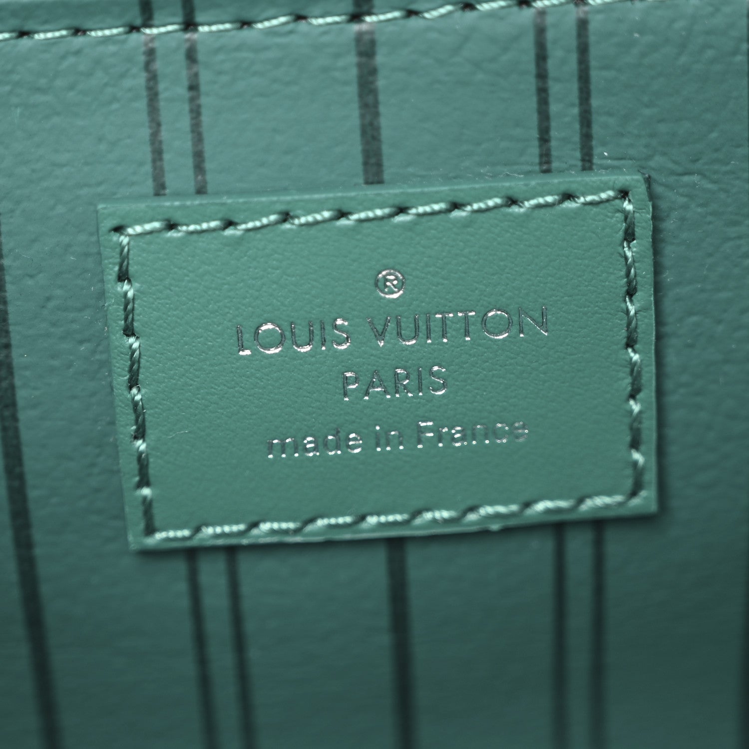 Taurillon Monogram Dopp Kit Toilet Pouch Borneo Green