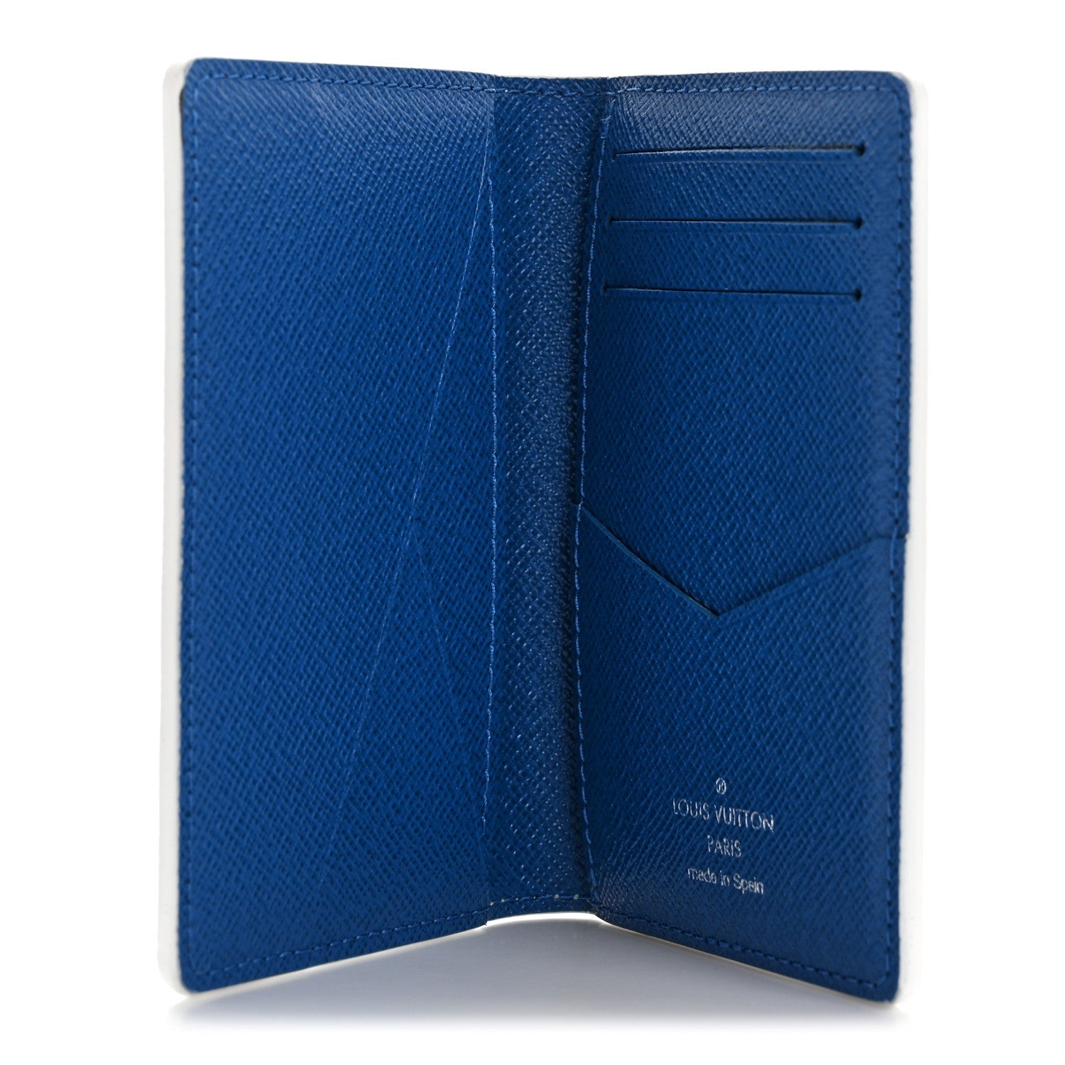 Monogram Watercolor Pocket Organizer NM Multicolor