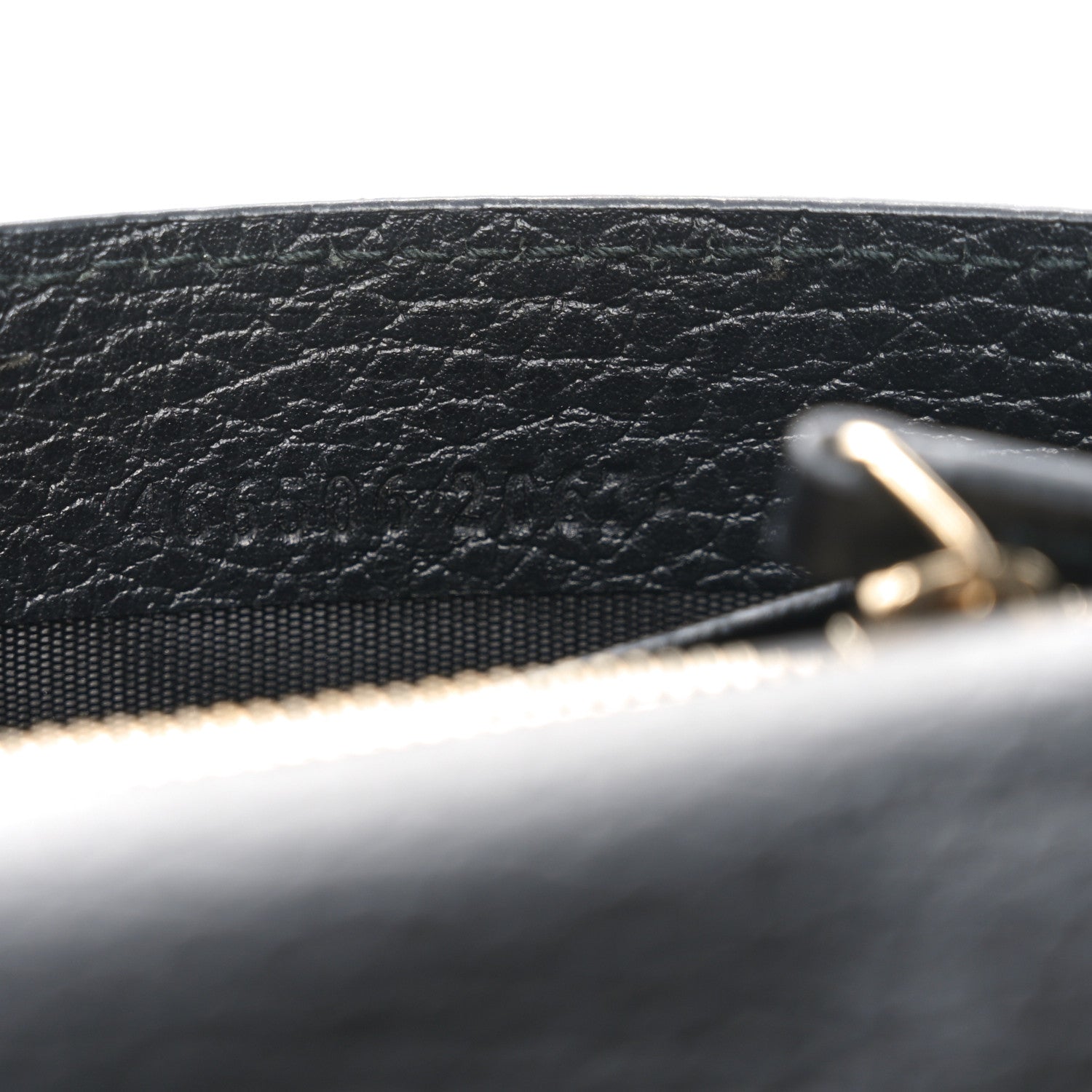 Dollar Calfskin Medium Betty Chain Wallet Black