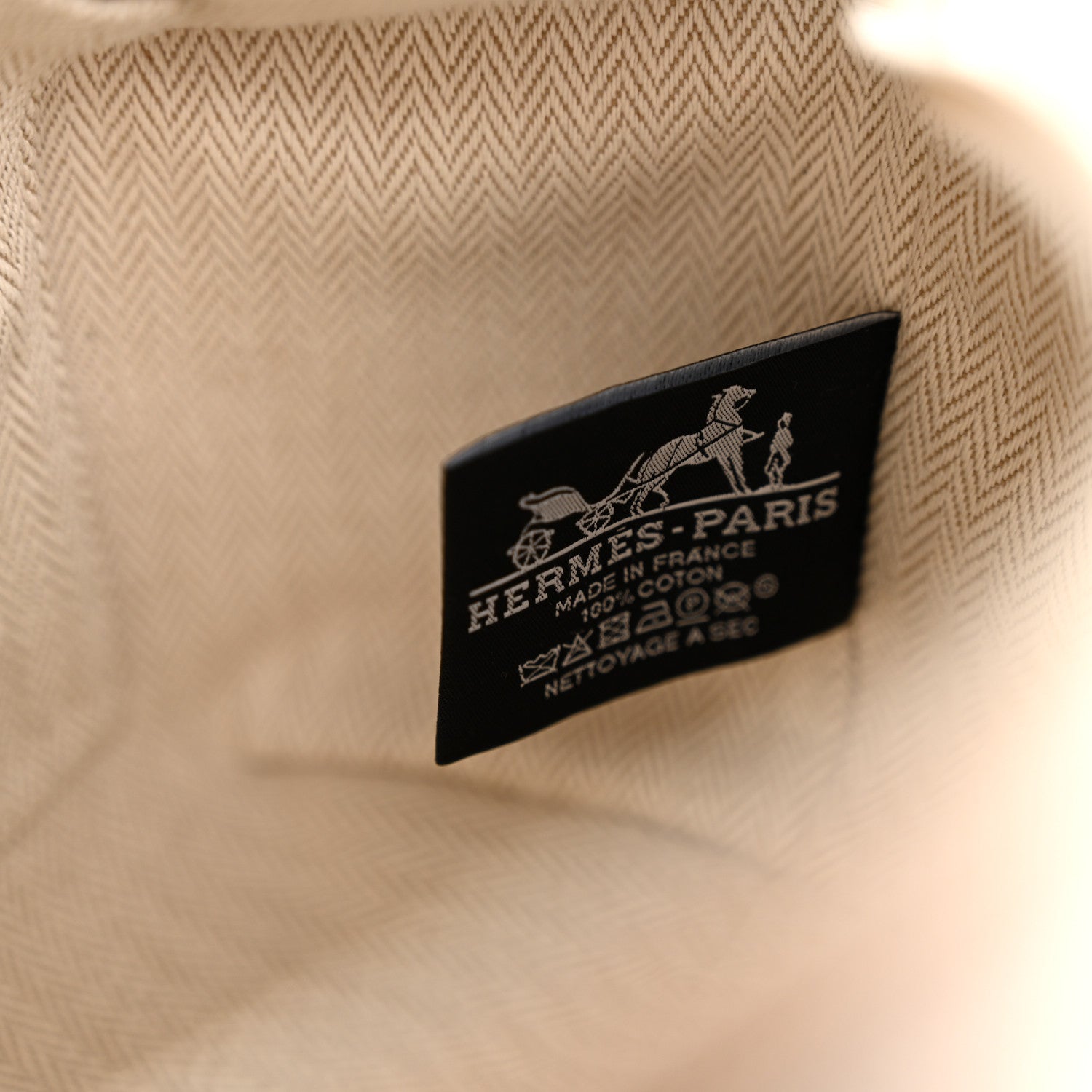 Canvas Small Bride-A-Brac Pouch Natural