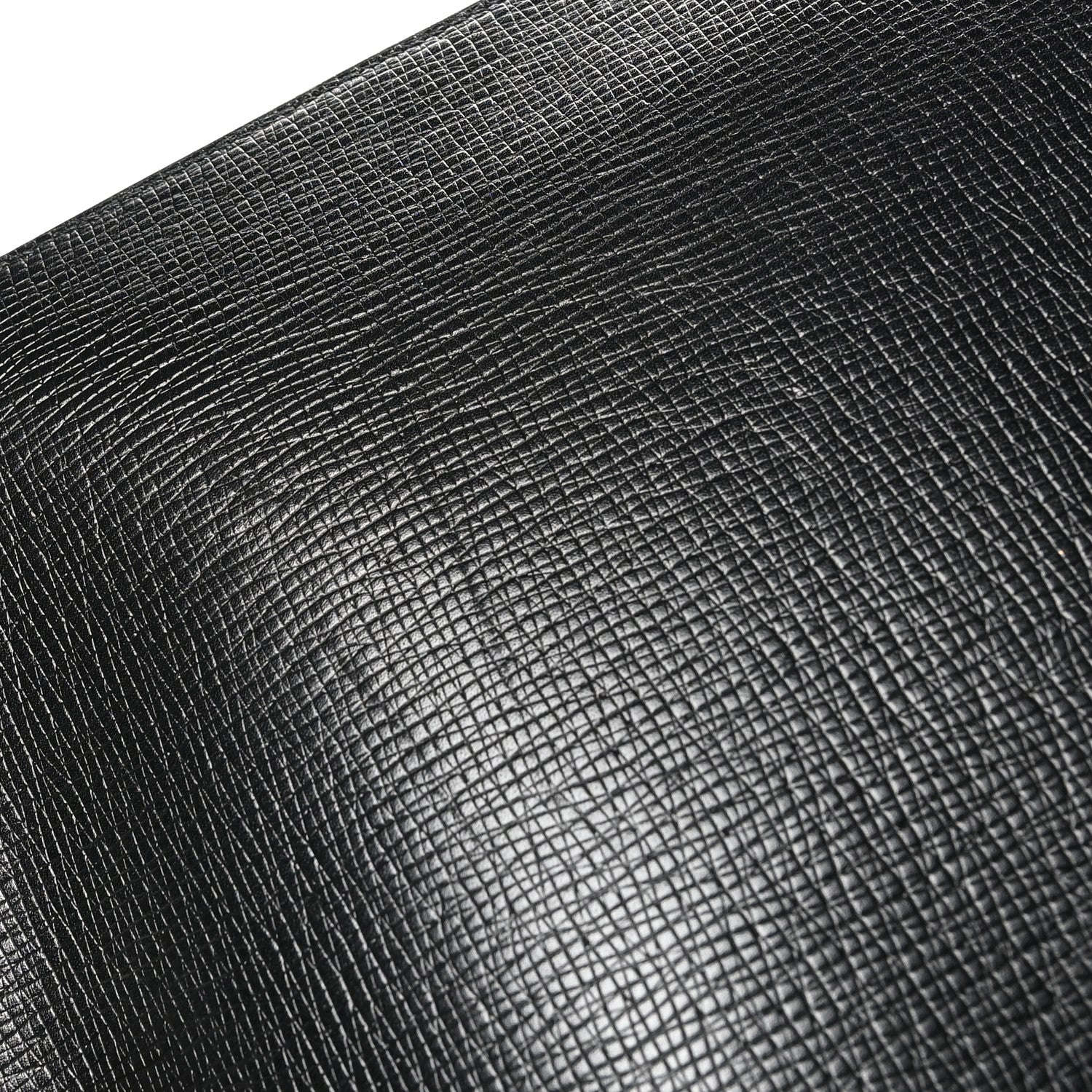 Hammered Calfskin New Revival Briefcase Black