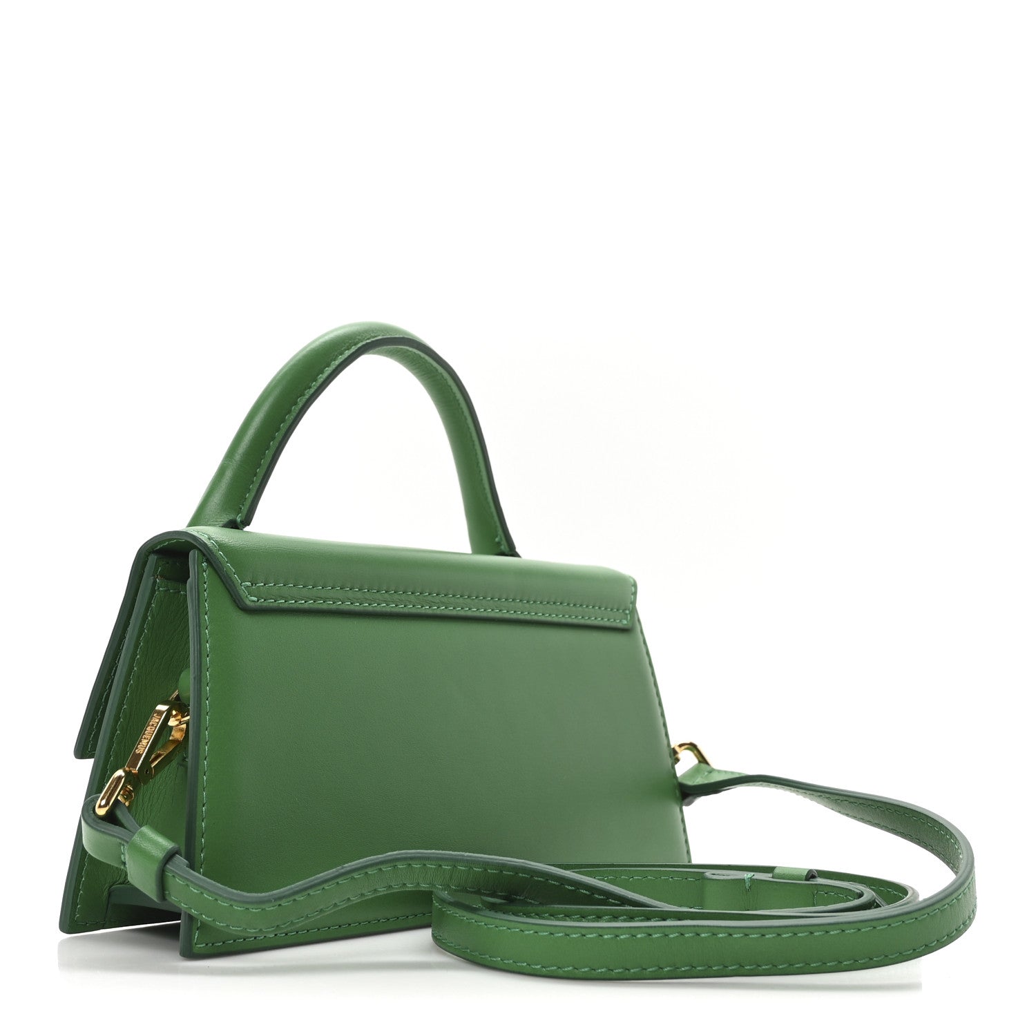 Smooth Calfskin Le Chiquito Long Green