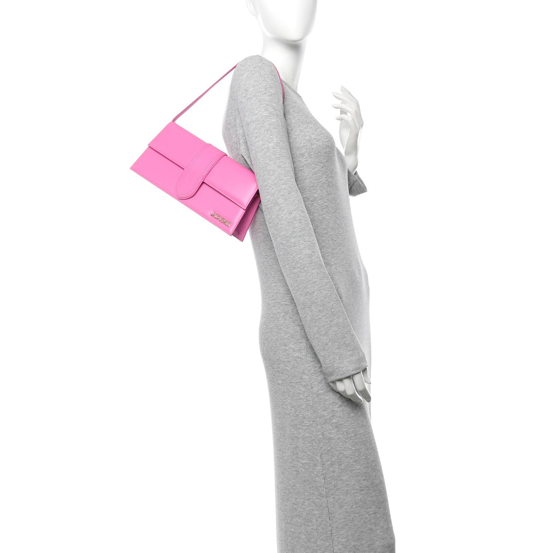 Smooth Calfskin Le Bambino Long Flap Pink