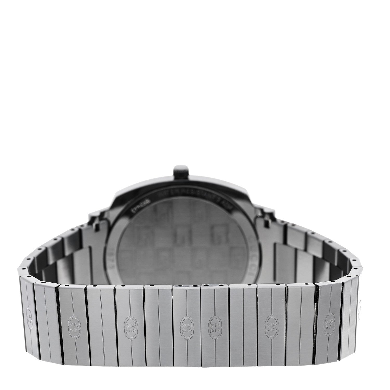 PVD Stainless Steel 38mm Grip Quartz Watch Black
