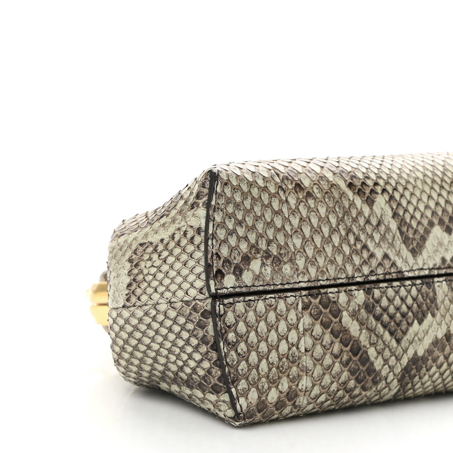 Snakeskin Small Fendi First Avocado Green