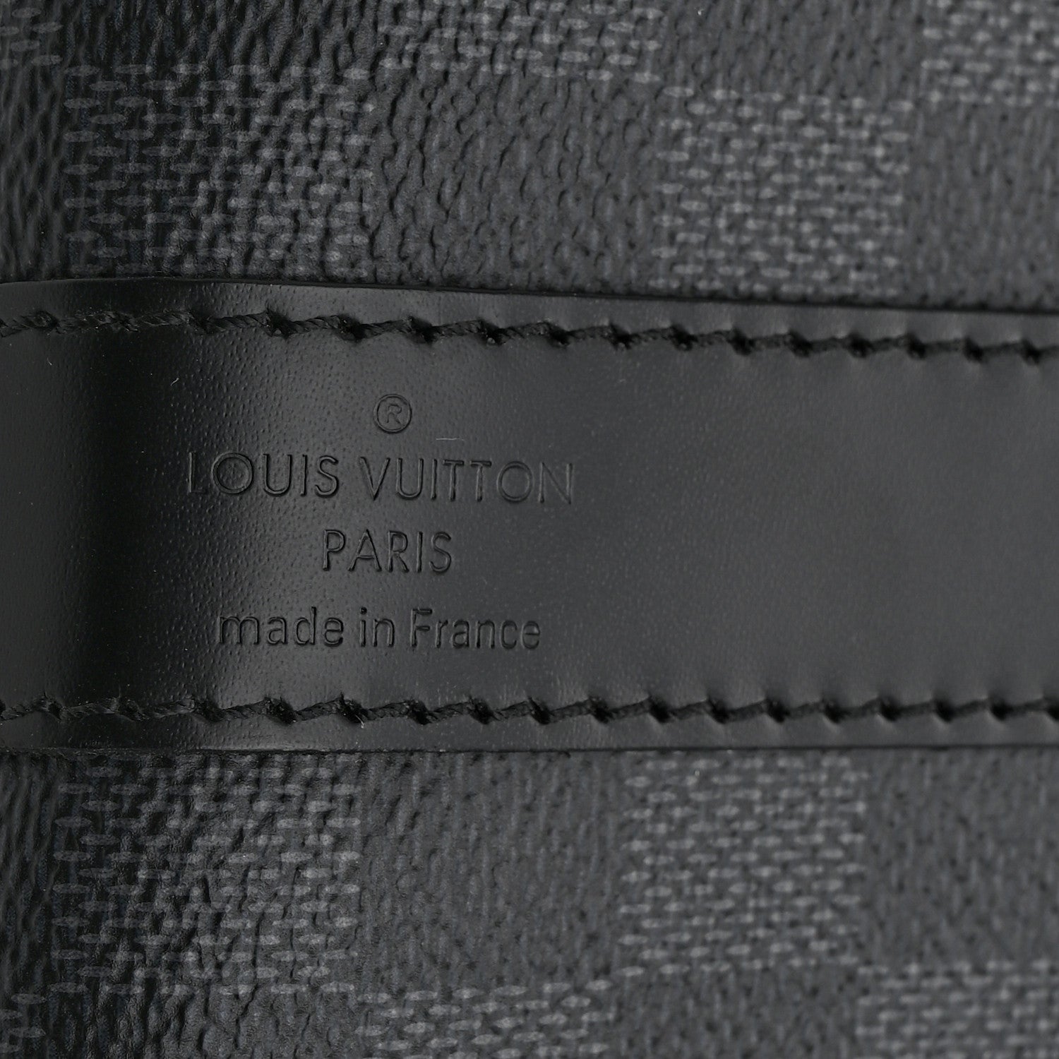 Damier Graphite Keepall Bandouliere 55