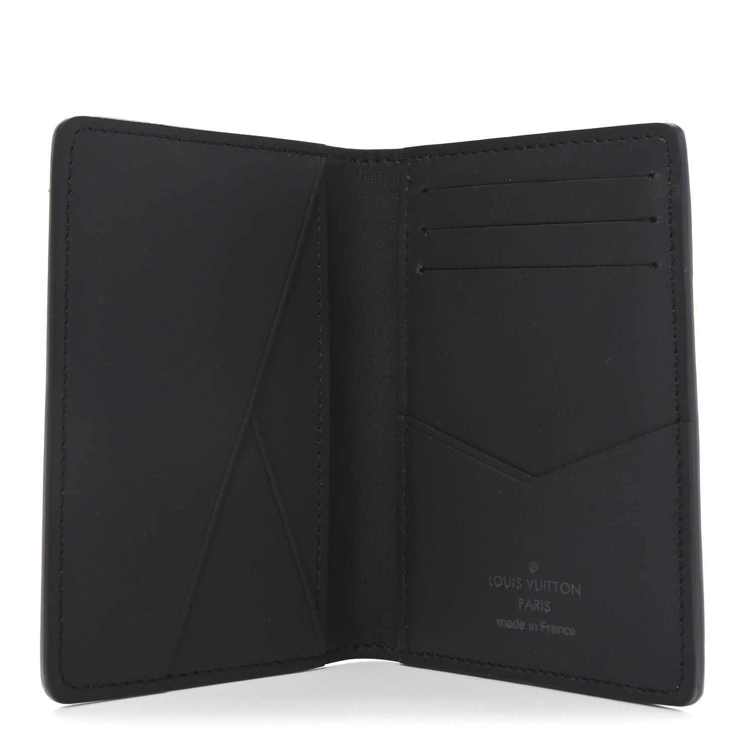 Damier Infini Pocket Organizer Black